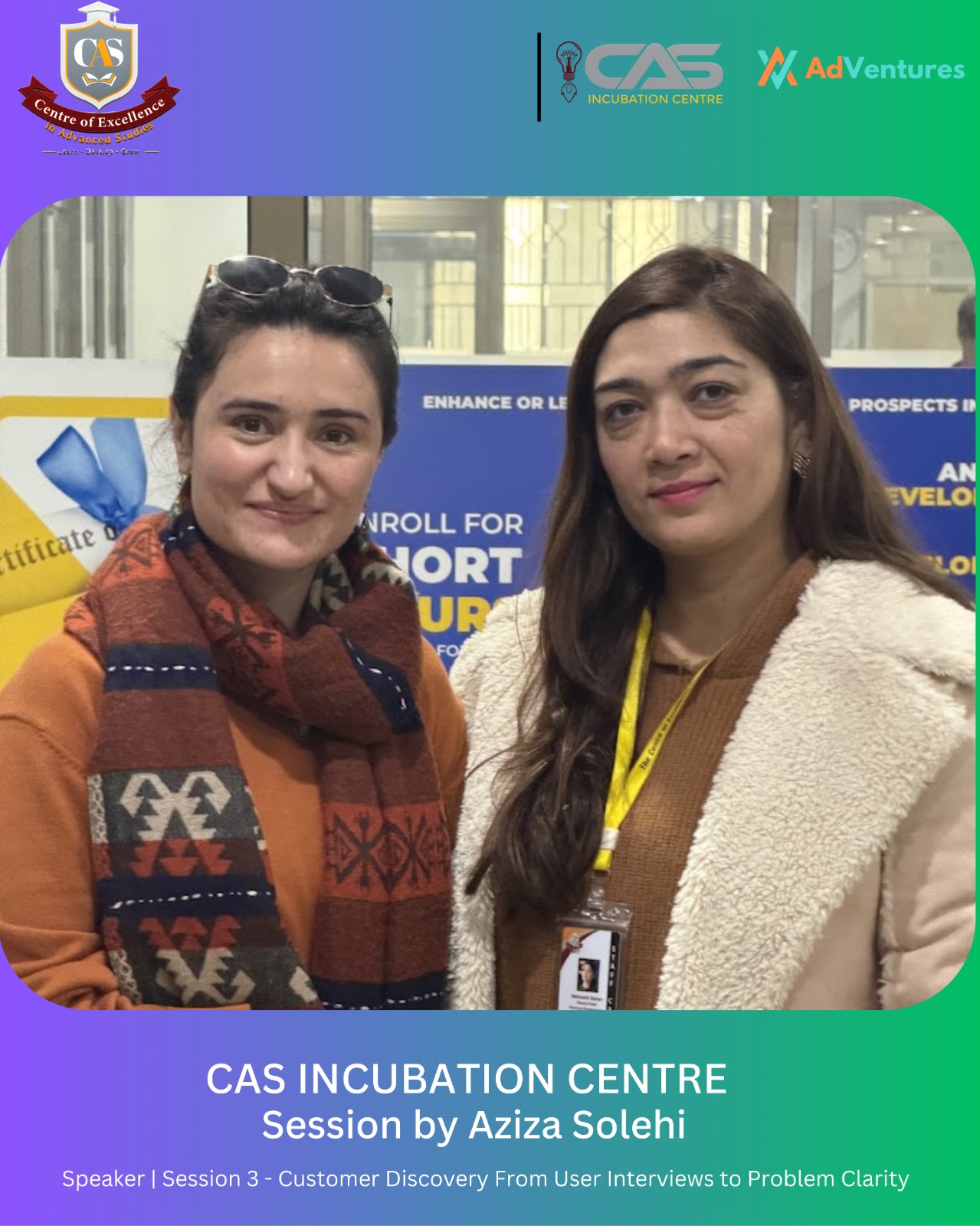 CAS Incubation