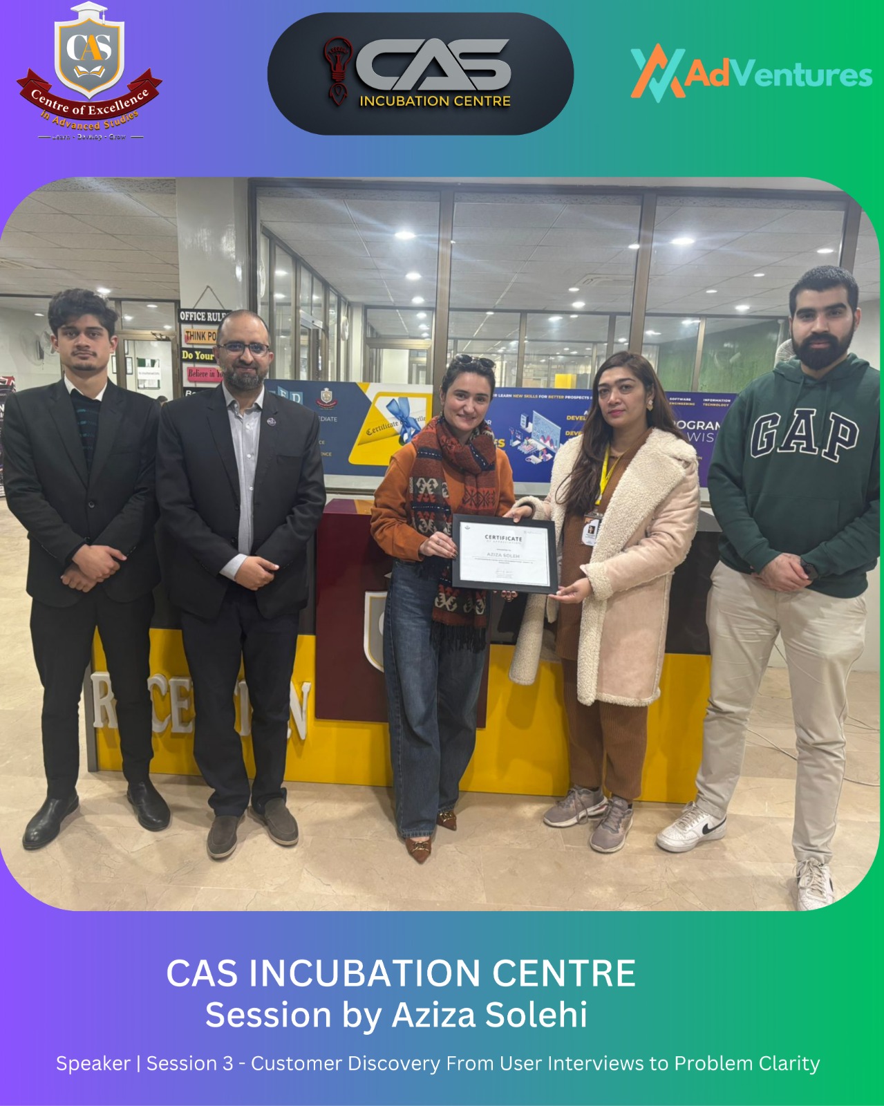 CAS Incubation Session